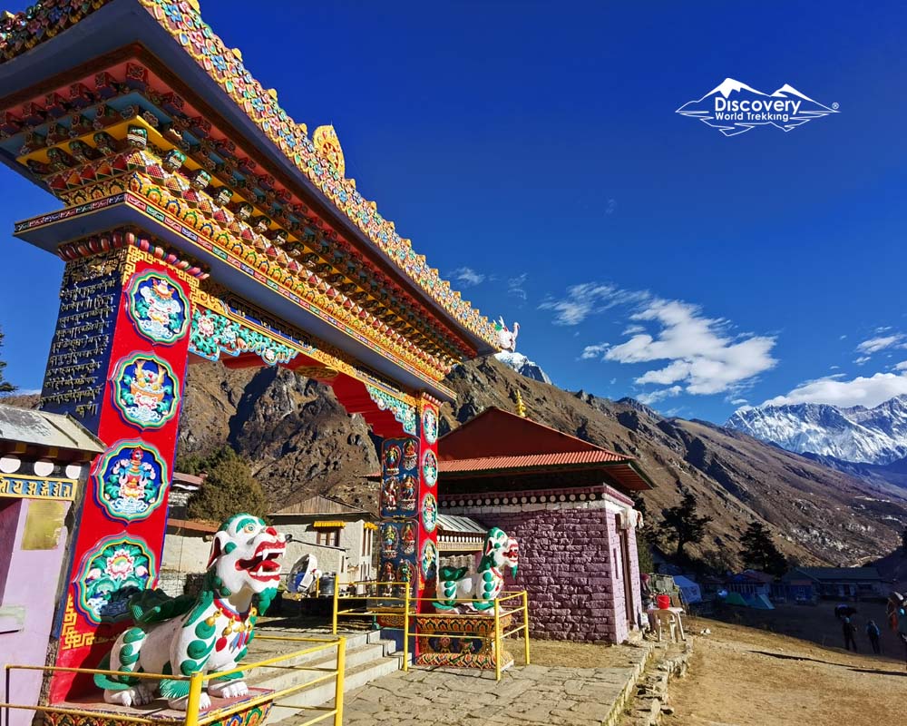 Tengboche monastery : Everest base Camp trek route 