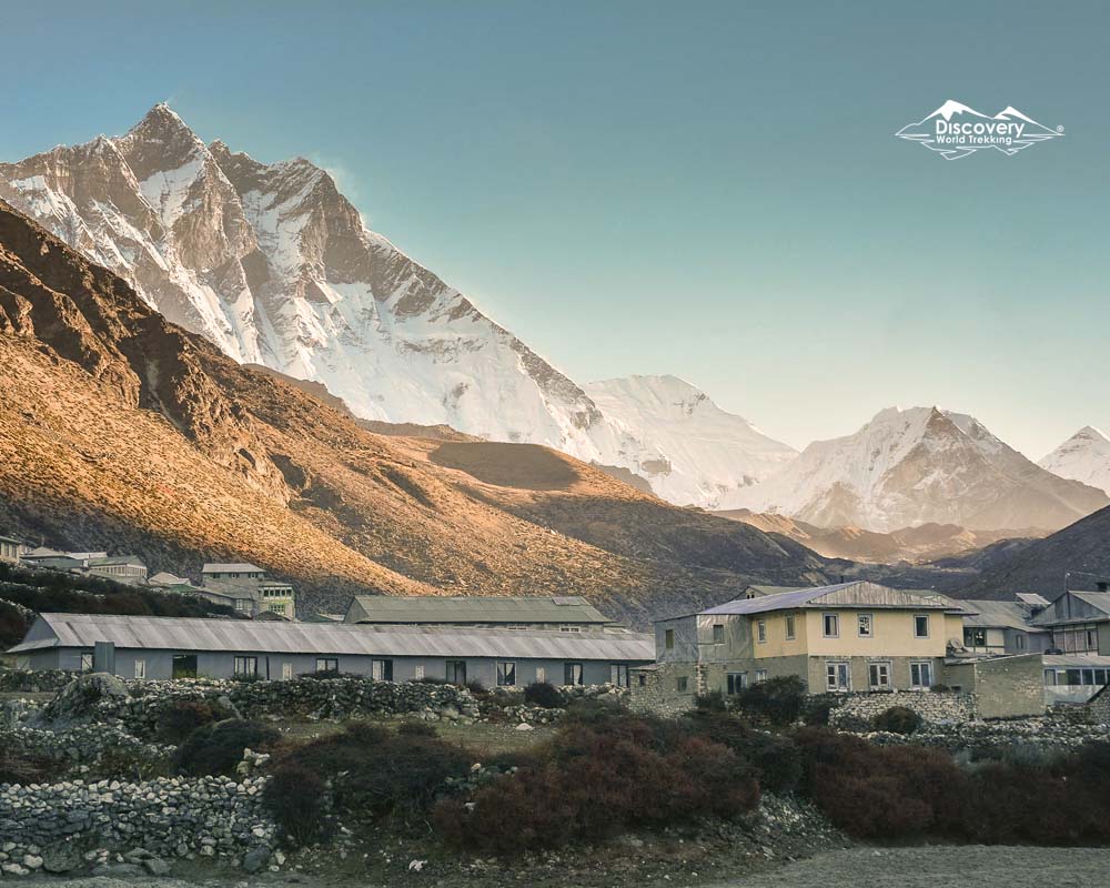 Mt Ama Dablam : Everest base Camp trek route : Dingboche view