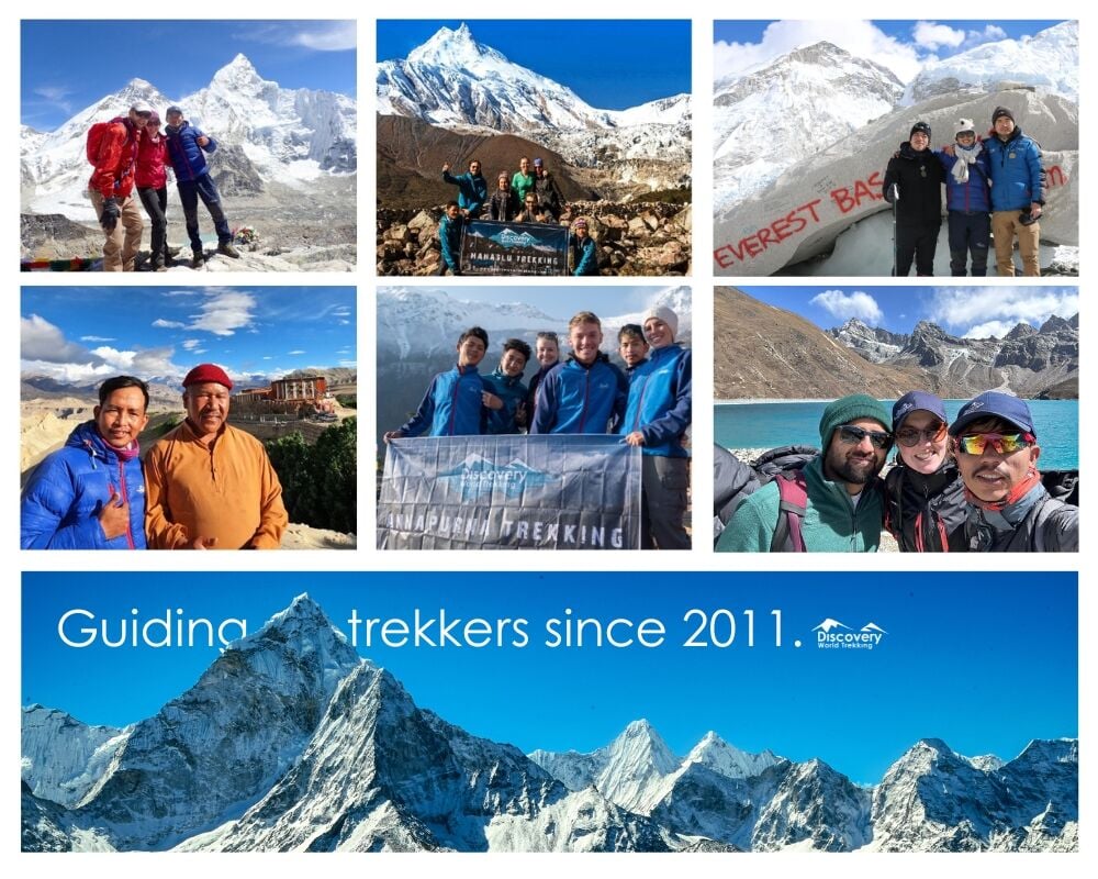 Dwt team guiding trekkers since 2011