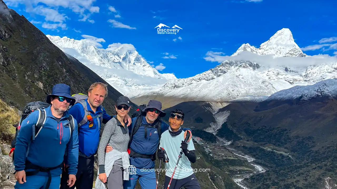 Somare Village with Ama Dablam