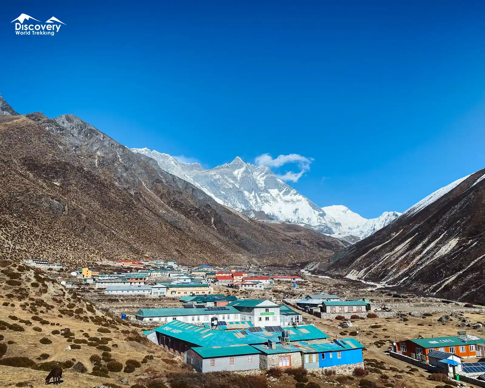 Dingboche village on the Everest Base Camp route.