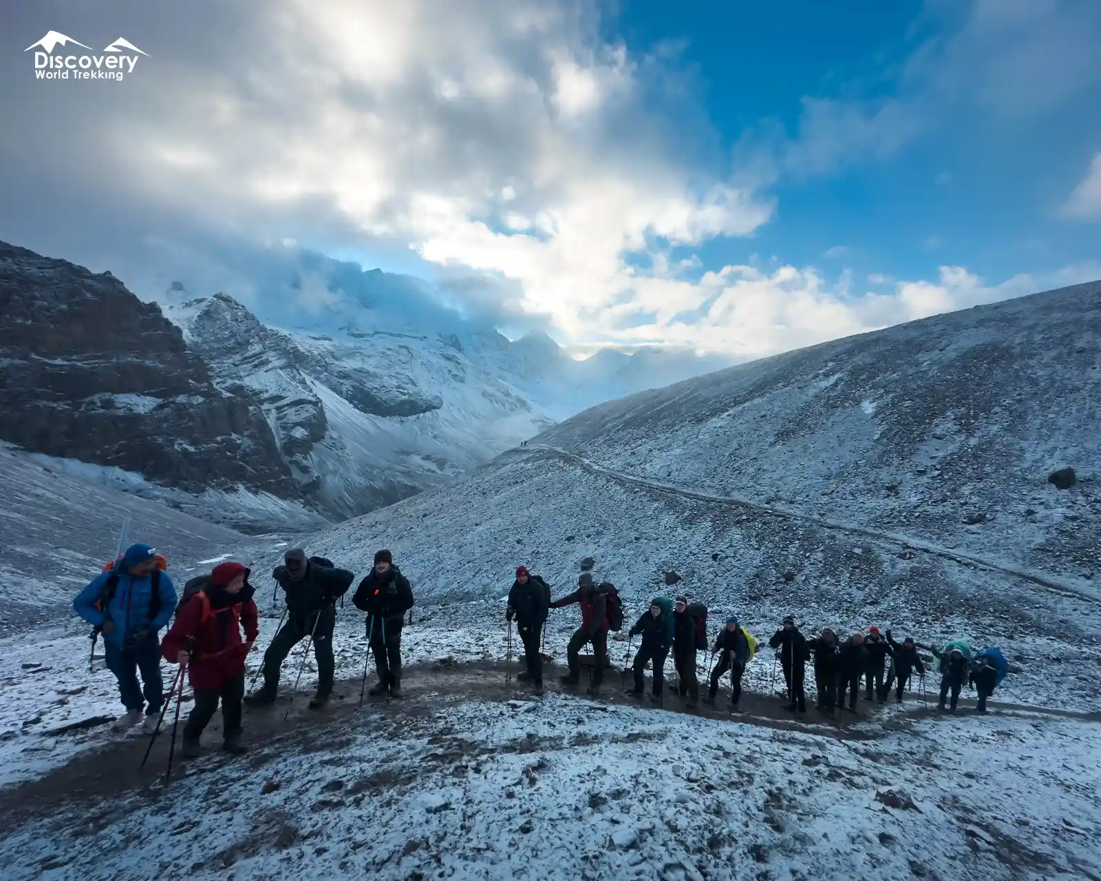 Heading to Thorong La Pass