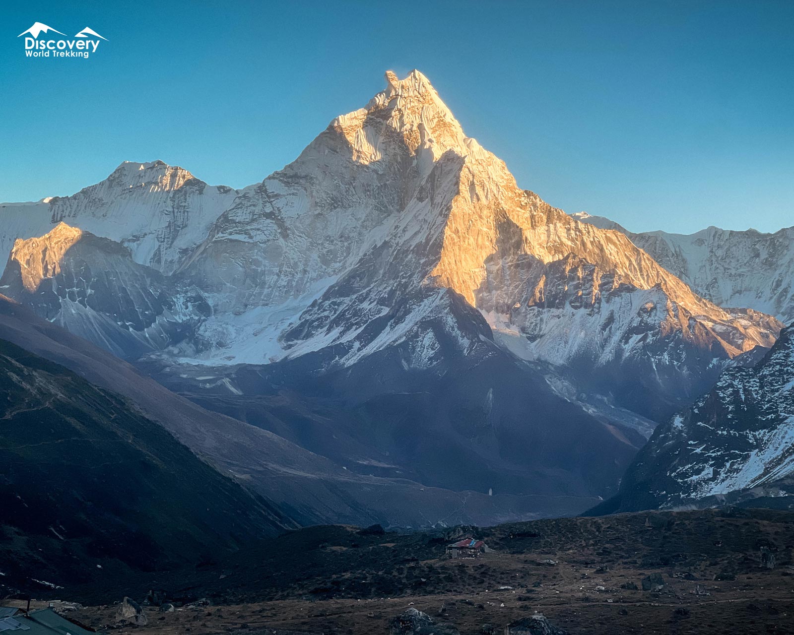 View of Ama Dablam From Dzongla
