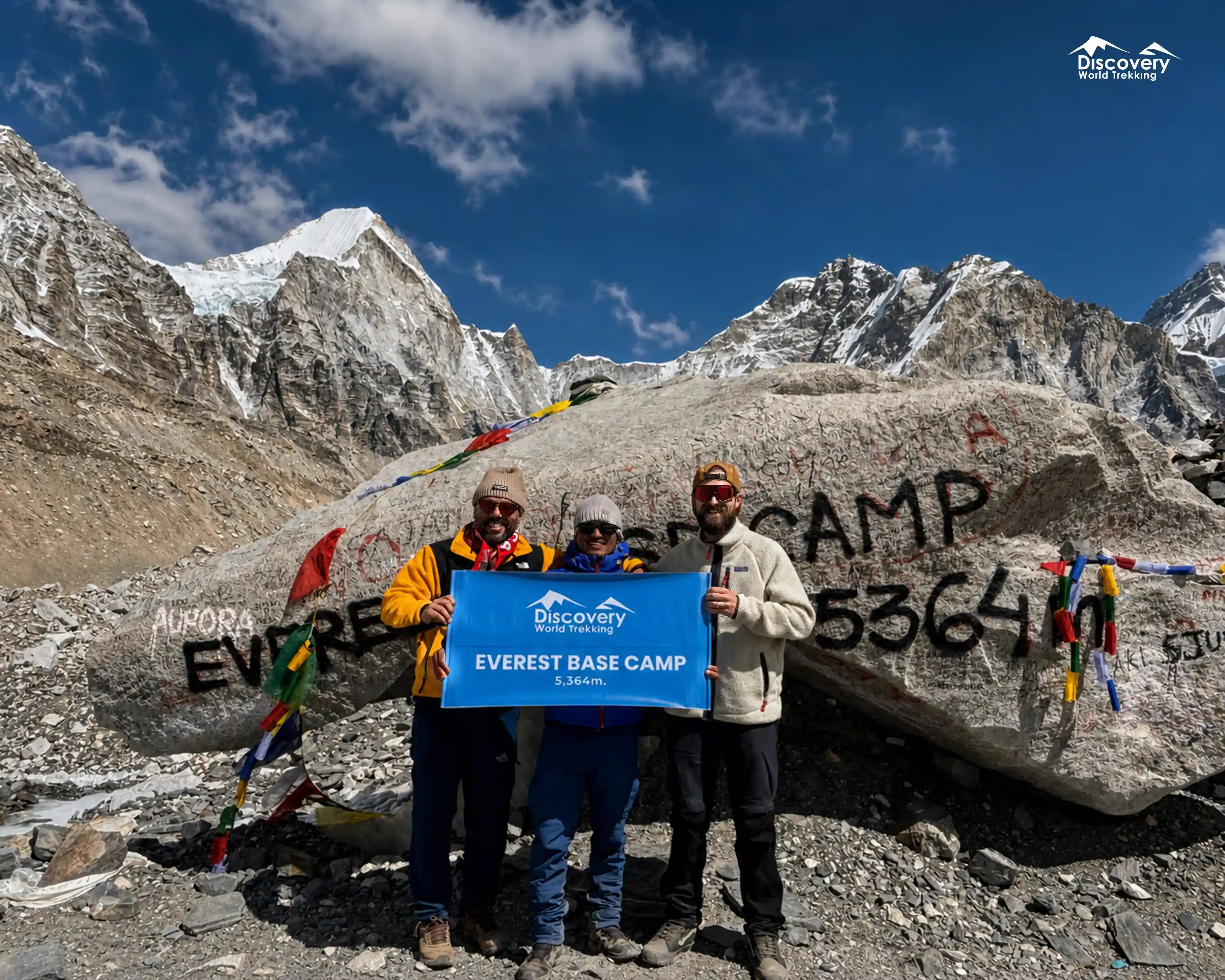 Iconic Rock at Everest Base Camp